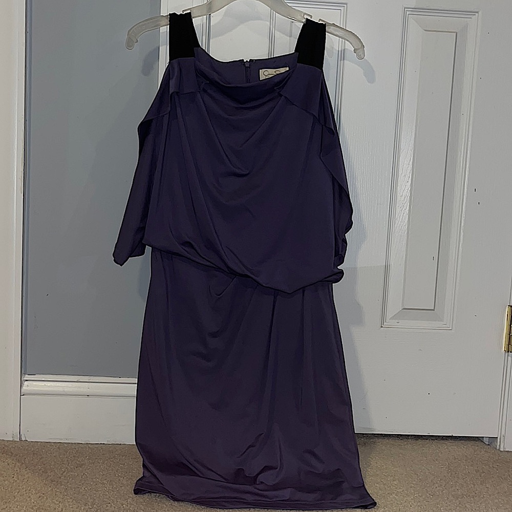Purple Jessica Simpson dress